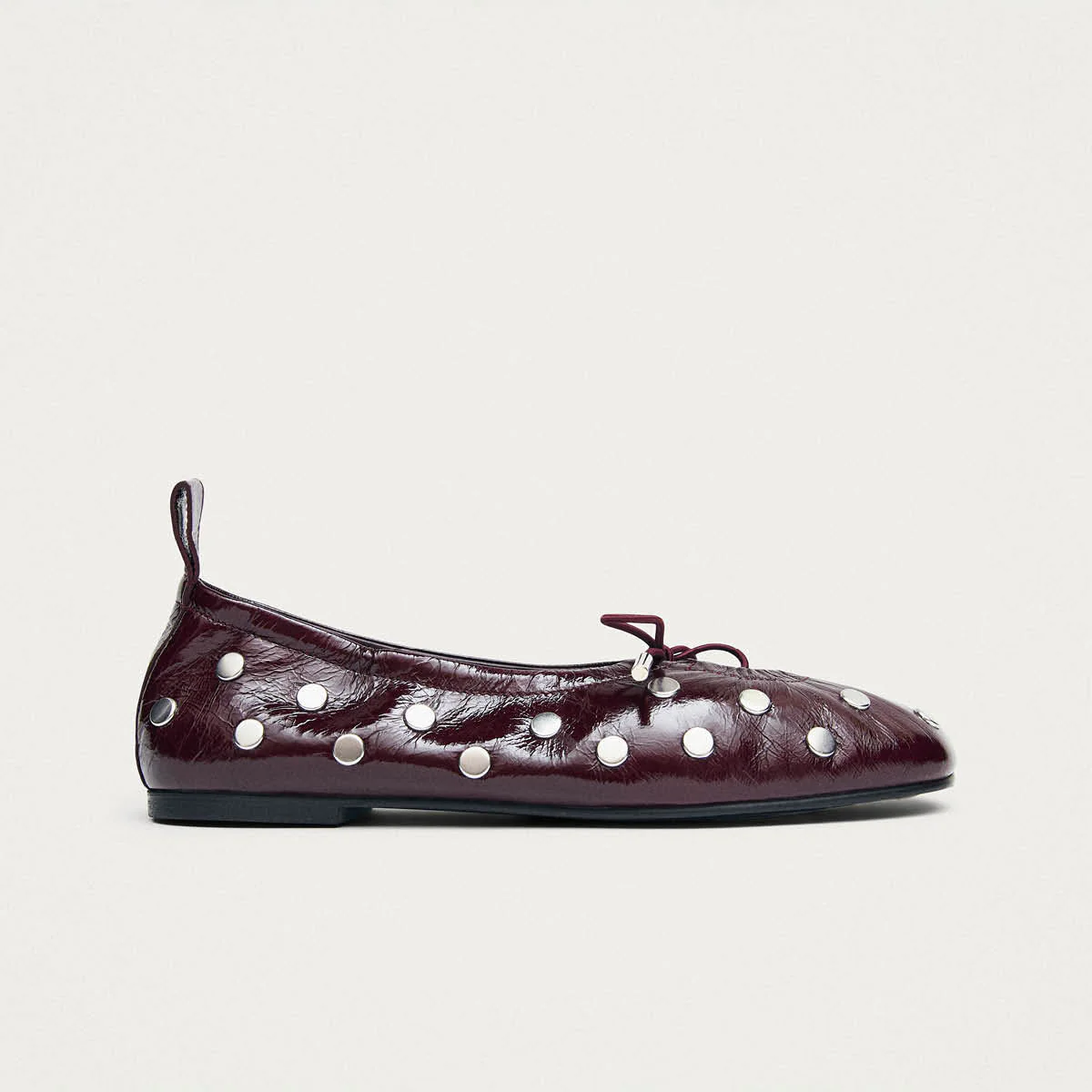 2074-rosalind-all-studs-patent-burgundy-leather-ballet-flats-3.webp Rosalind All Studs Patent Burgundy Leather Ballet Flats
