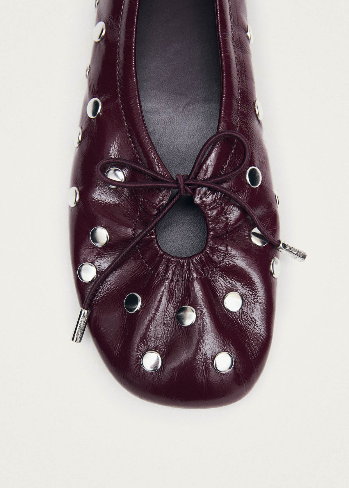 2074-rosalind-all-studs-patent-burgundy-leather-ballet-flats-6.jpg Rosalind All Studs Patent Burgundy Leather Ballet Flats